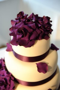 Photo:  Purple Wedding Cake